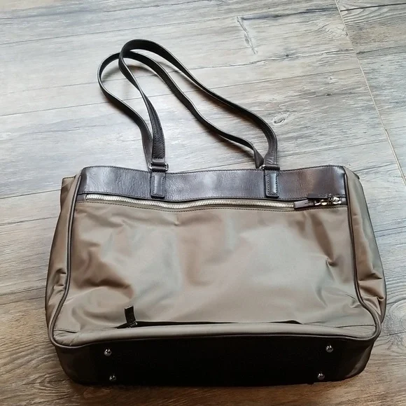 Tumi Brown Laptop Tote Bag - Picture 4 of 7